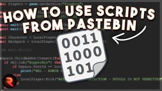 How to use scripts from pastebin