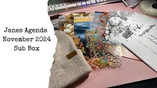 Janes Agenda November 2024 Subscription Box