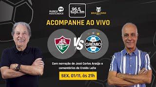 FLUMINENSE 2 x 2 GRÊMIO - Campeonato Brasileiro - 32ª Rodada - 01/11/2024 - AO VIVO