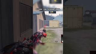 Crow gaming vs Jonathan gaming #jonathangaming #crowgaming #godlike #crow #shorts #feedshorts