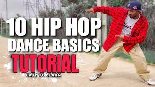 HIP HOP BASIC DANCE STEPS WITH TUTORIALS | EASY