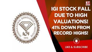 International Gemological Institute Share Down 10% In Trade Today! Decoding Stock Performance!