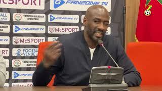 MADAGASCAR VRS GHANA POST MATCH PRESSER