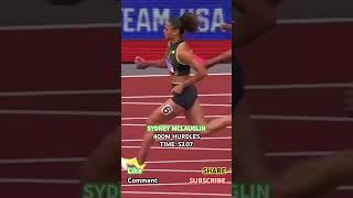 Sydney McLaughlin DESTROYS TRACK  | #trackandfield #sydneymclaughlin #olympics #viral #fyp