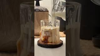 your daily dose of coffee  #icedcoffee #coffeeathome #nespressocoffee #homecafe #cozy