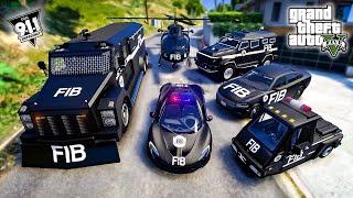 Stealing SECRET FIB CARS in GTA 5!