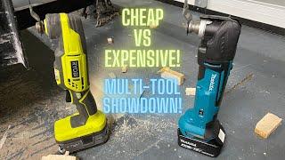 CHEAP VS EXPENSIVE Oscillating Multi-Tool SHOWDOWN - Which one do you need? Makita VS Ryobi