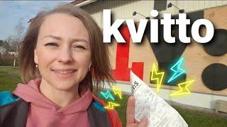 Läsa ett kvitto *kvittot finns under videon*