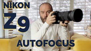 Nikon Z9 Real World Autofocus Demonstration / Test for Action and Wildlife