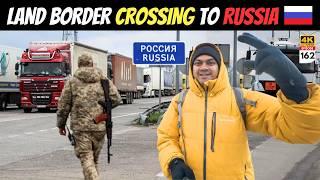 EP 162 Land Border Crossing to Russia from Kazakhstan -15 °C ൽ പേടിച്ച്‌ വിറച്ച Border Crossing