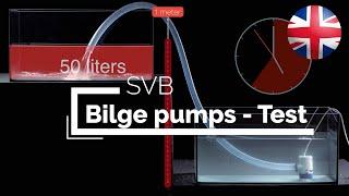 Bilge pumps - the big test! | SVB