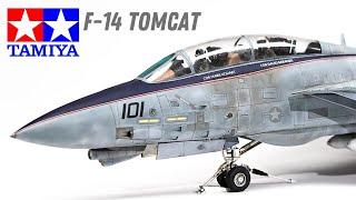 Grumman F-14 Tomcat - Tamiya 1/48 Scale | Full build video