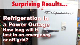 You will be amazed!  How long can you run a refrigerator off gird or during a power outage?