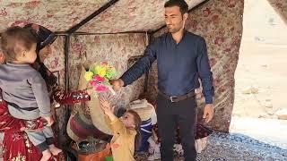 Consolation and love again: Nemat's return to Umm al-Binin with flowers in hand