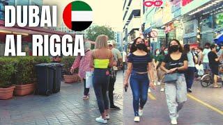 [4K] WALKING FROM AL RIGGA STREET TO UNION METRO STATION | DUBAI'S BUSY STREET | DUBAI LIFE