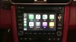 CheerDriving Wireless CarPlay and Android Auto Retrofit on 2012 Porshce 911 with PCM3.0 System