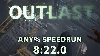 Outlast Any% Speedrun 8:22.0 (PC)