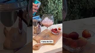 Aprenda a Fazer um Drink de Morango com Gin Tônica! www.eladecora.com.br