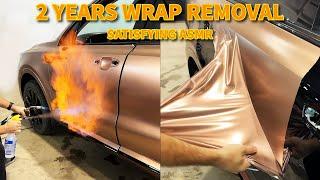 I Removed the TeckWrap vinyl on my car with fire  Here’s what happened