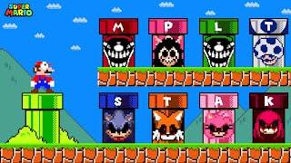 Super Mario Bros. If All Mario and Sonic Creepypasta Characters Were Custom Pipes?