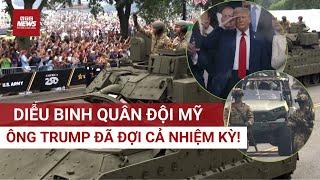 Hoành tráng lễ duyệt binh lớn nhất của Mỹ trong nhiều năm qua với 6000 binh sĩ và vũ khí | VTC News