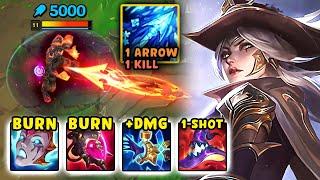 Ashe Jungle but my arrows can one shot you! (New AP Ashe Burn Build)