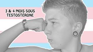 3 & 4 Mois Sous Testostérone // FTM FRANÇAIS TRANSGENRE  Crazyden !