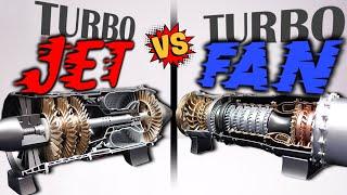 Jet Engine Evolution - From Turbojets to Turbofans