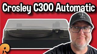 Crosley C300 Fully Automatic Stereo Turntable | Unboxing & Review!