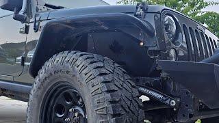 HOW TO INSTALL JEEP WRANGLER JK INNER FENDER LINERS