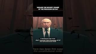 Ukraine the biggest winner of the Prigozhin revolt - Full video in the comments #shorts