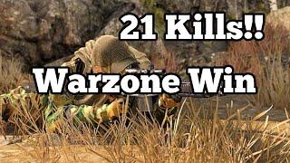 21 Kill Solo Warzone Win