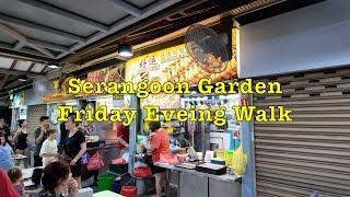 Friday Evening at Serangoon Garden #singapore #food #nightscene #hawkerfood #nightspot #pocket3