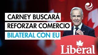 Futuro primer ministro de Canadá busca reunión con Trump para reforzar comercio bilateral