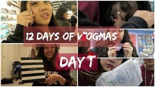 12 Days of Vlogmas Day 1: Midterms Stress + First Impression