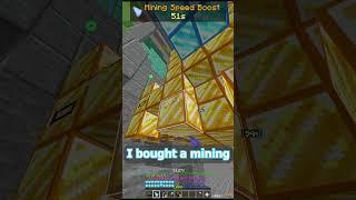 100m gold collection in Hypixel Skyblock #shorts #minecraft #hypixel #hypixelskyblock