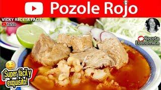 POZOLE ROJO | #VickyRecetaFacil