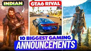 GTA 6 Rival , Indian In PS5 Game  | 10 Biggest Game Announcements | State of Play 2025 Recap Hindi