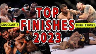 Top MMA Finishes 2023: Knockouts & Submissions - 1