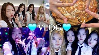 [vlog] 친구들이랑 즉석 떡볶이 먹고 𓐐𓎩 코인 노래방 가는  ₊˚. 일상 브이로그
