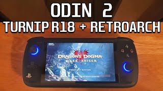 Odin 2 - New Turnip Driver & Retroarch Shader Bezels