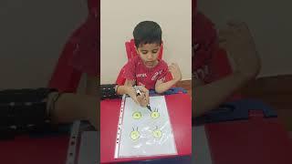 Viraj | Numbers Activity | Rise Play School Kakinada.