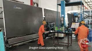 Shenzhen Dragon Glass #doubleglazing production #insulatedglass