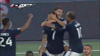 Amazing volley goal off the CORNER KICK by Gustavo Bou