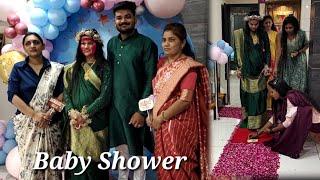 Baby Shower//સીમંત વિધિ//Mina Ajudiya Vlogs