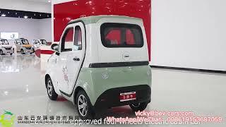 mini electric car approved by eec coc l6e