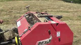 Ibex mini round twine baler