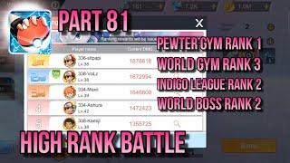 POKEVERSE WORLD GAMEPLAY PART 81 : HIGH RANK BATTLE - I'M WEAK, NEED MORE UPGRADE !!!