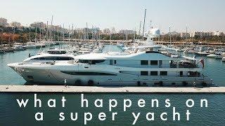 Have you ever wondered what yacht crew actually do? #yachtlife