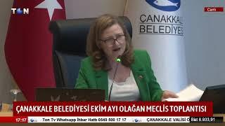 ÇANAKKALE BELEDİYESİ EKİM AYI OLAĞAN MECLİS TOPLANTISI